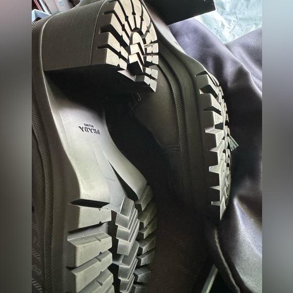 Prada
Nylon Lace-Up Combat Boots - Picture 5 of 8